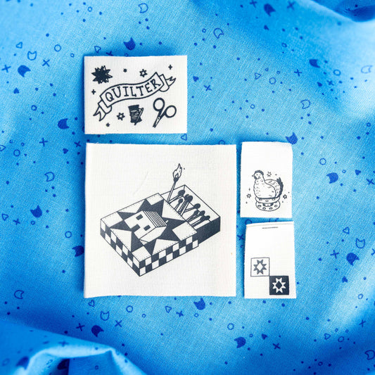Toad and Sew Woven Labels by Sarah Hearts