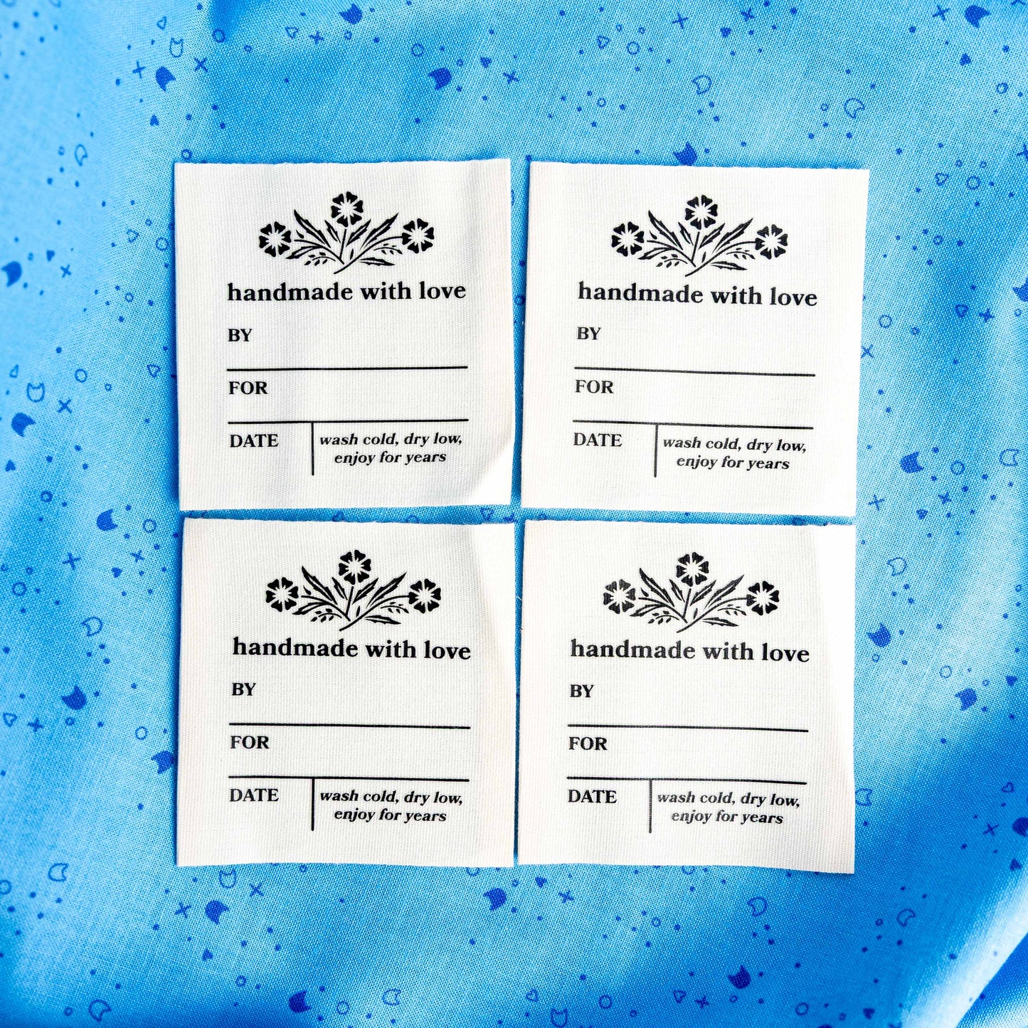 Vintage Handmade Woven Labels by Sarah Hearts