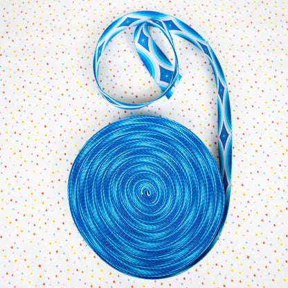 1.5" Ratton In Teal Webbing by Stitch Supply Co