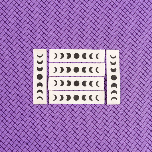 Lunar Phases | Cotton Sew In Labels by Sew Anonymous