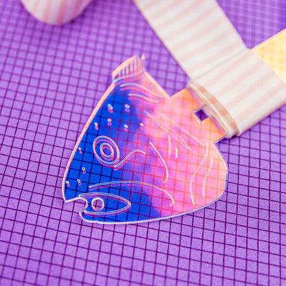 Iridescent Fish Binding Spool