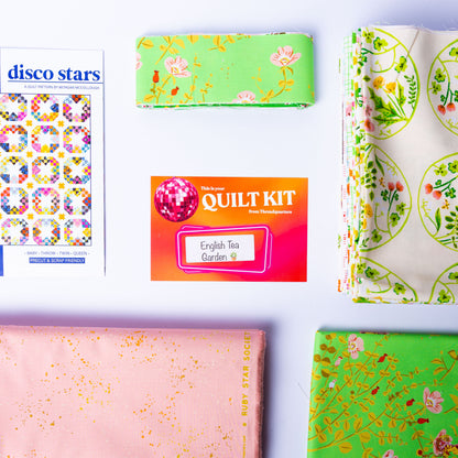 English Tea Garden Quilt Kit featuring Heather Ross