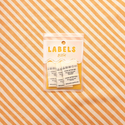 Look After Me Look After You Labels by Kylie and the Machine