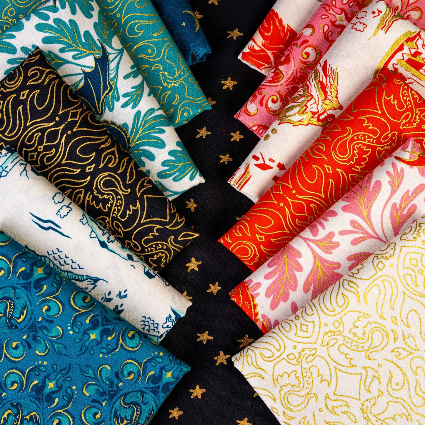 Dragon Dice | Fireglow Crystal Creek Quilt Kit