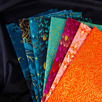 Dragon Dice | Fireglow Crystal Creek Quilt Kit
