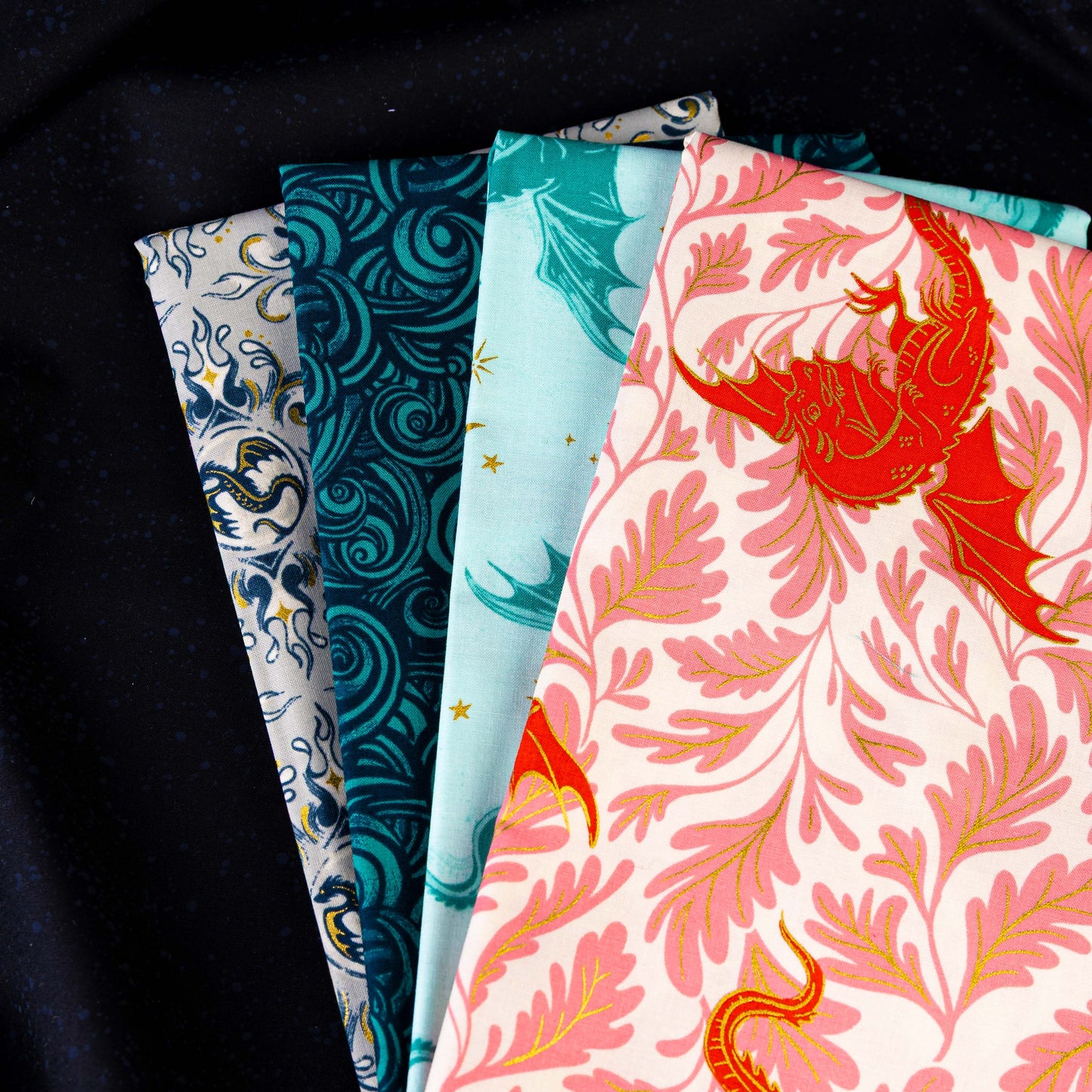 Dragon Dice | Fireglow Crystal Creek Quilt Kit