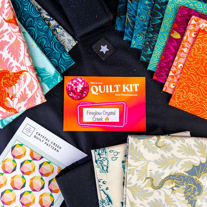 Dragon Dice | Fireglow Crystal Creek Quilt Kit