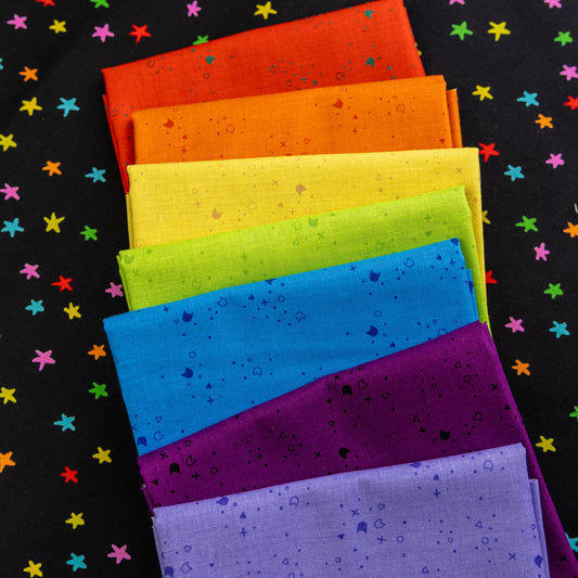 Roy G Biv 7 pc Fat Quarter Bundle