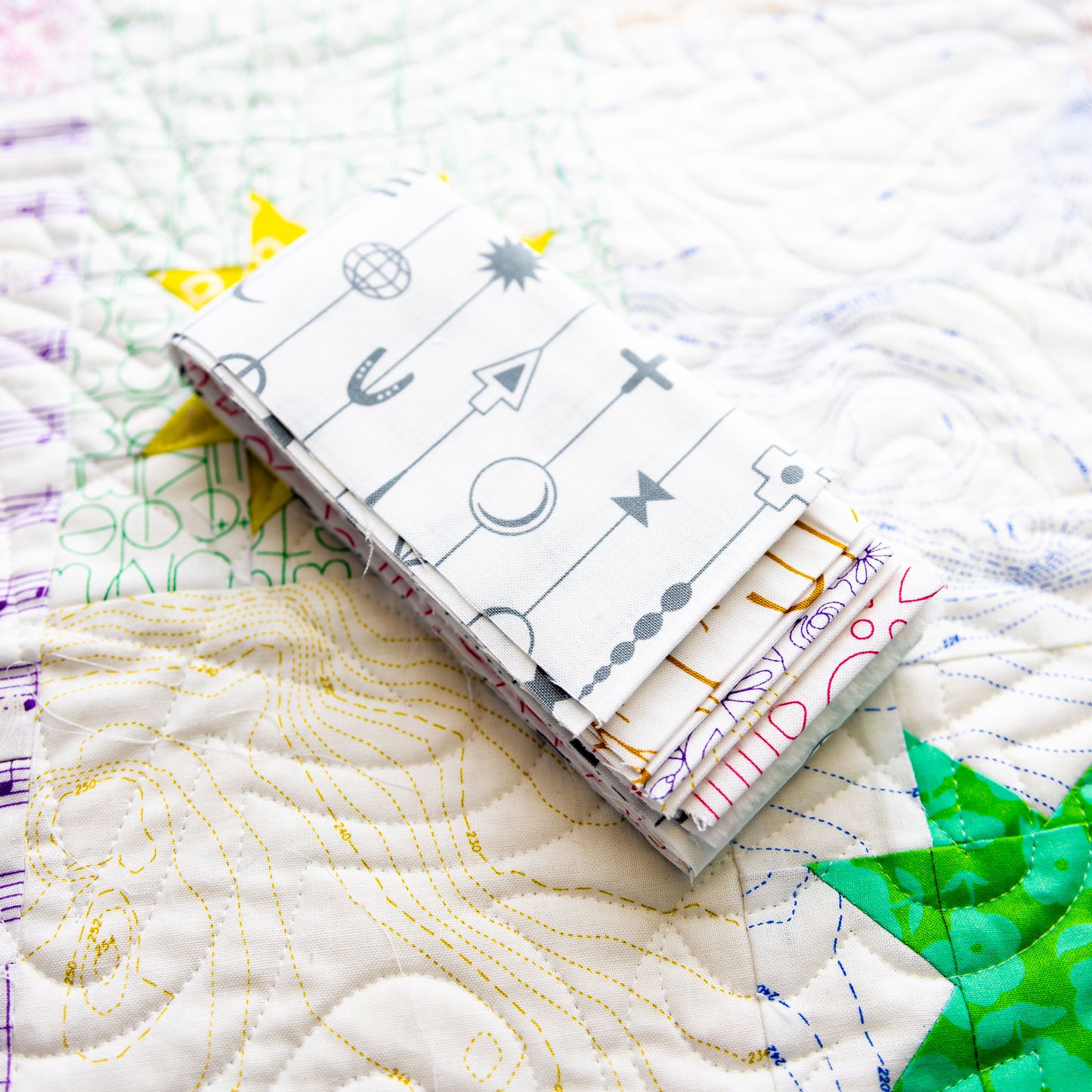 Rainbow Stars Quilt Kit