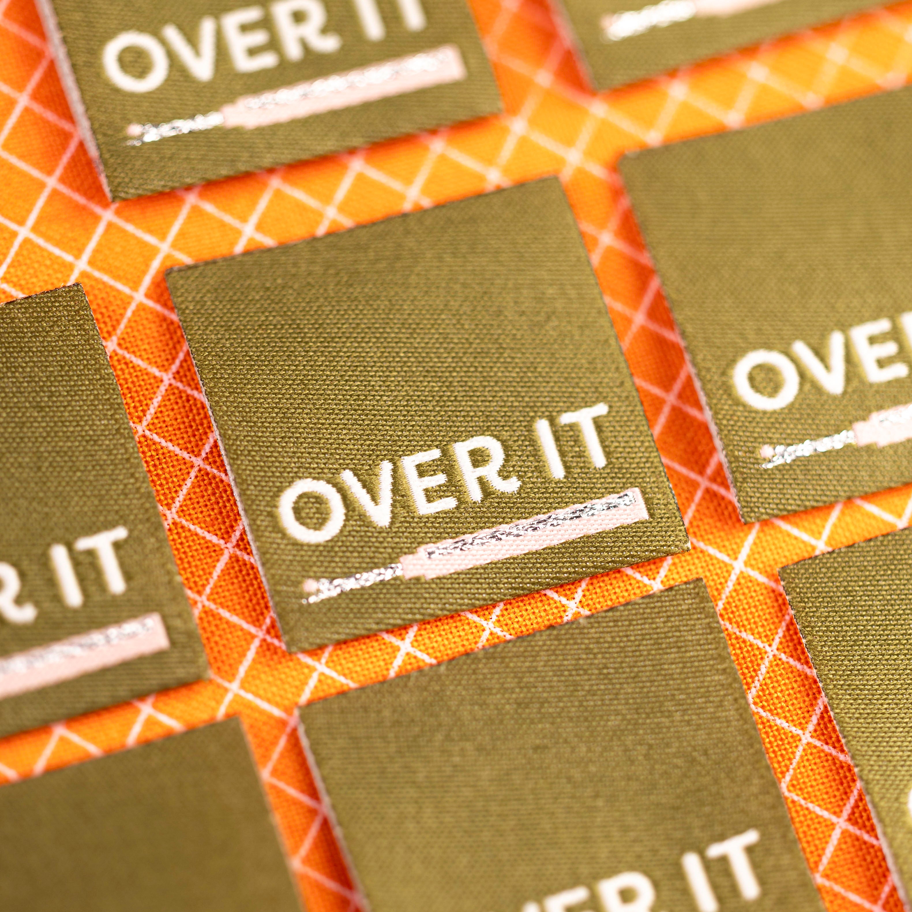 Over Labels Over It Seam Ripper Woven Labels by Sarah Hearts – QuiltwithMissKate