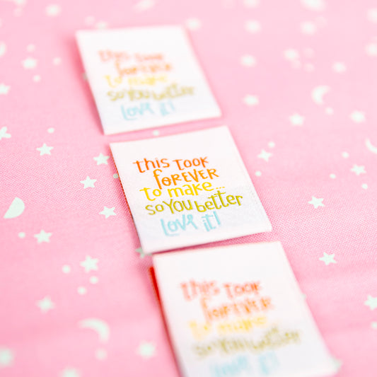 You Better Love It! - Designer Sewing Label by Kati Cupcake