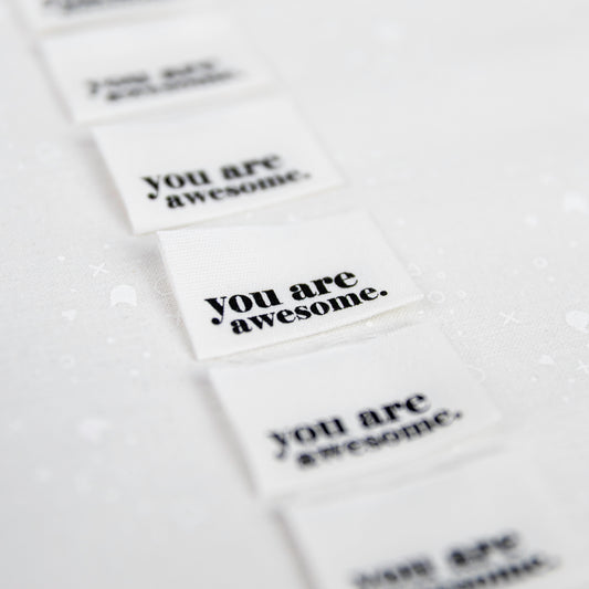 You are Awesome Label - Intensely Distracted