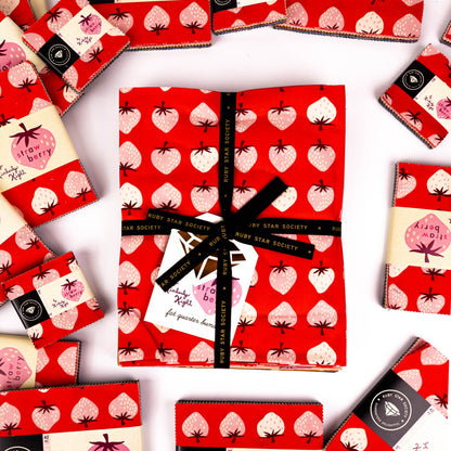 Ruby Star Society Strawberry Full 20 pc Fat Quarter Bundle by Kimberly Kight