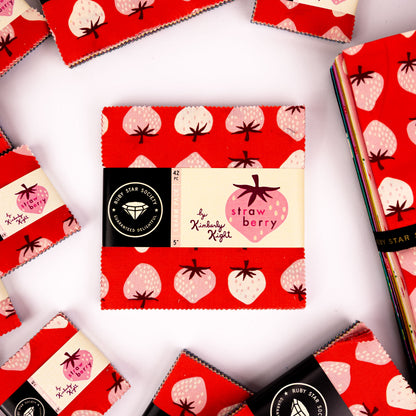 Ruby Star Society Strawberry by Kimberly Kight Charm Pack