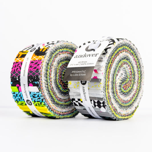 Prismatic 2.5" Strips by Libs Elliott for Andover