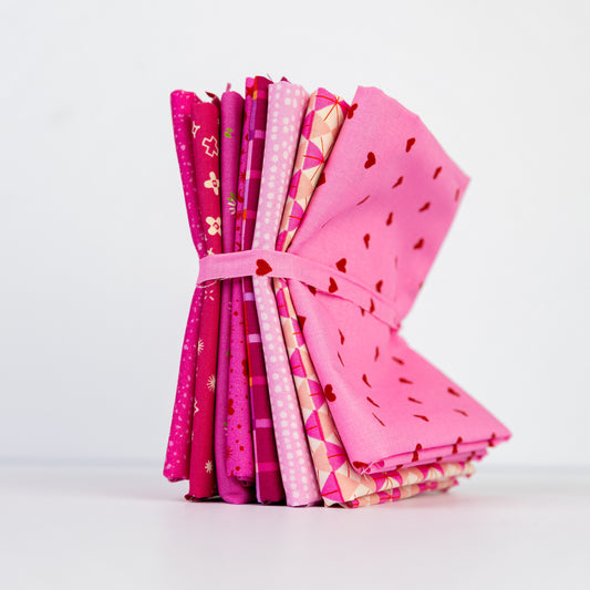 On Wednesdays We Wear Pink Fat Quarter Bundle