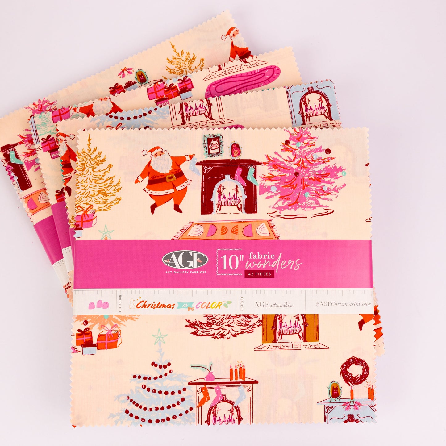 Christmas in Color 10" Stacker by AGF Studio