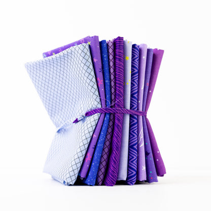 Purple Rain 10 Pc Fat Quarter Bundle