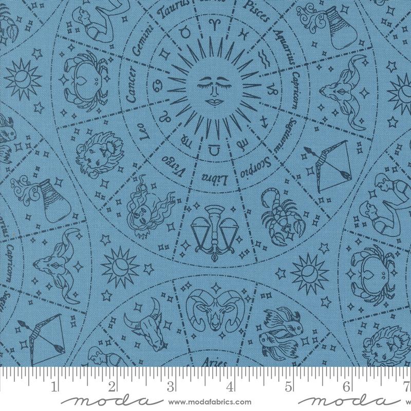 CHRISTMAS SALE: Starry Sky Midday 24160 15 by April Rosenthal for Moda