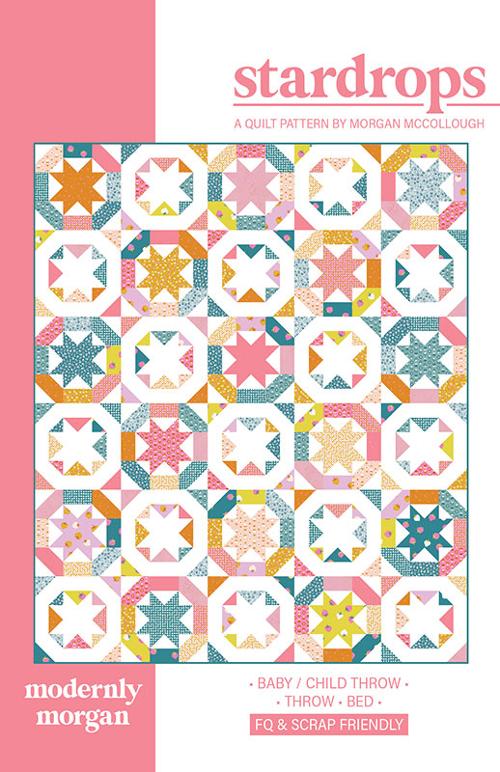 Star Drops Paper Pattern by Modernly Morgan