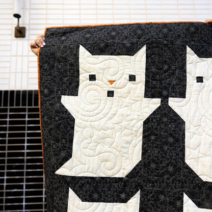 Ghostie Kitties Quilt Kit