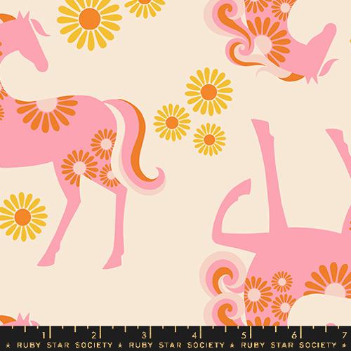 Ruby Star Society Carousel Canvas Natural - RS0101 11L