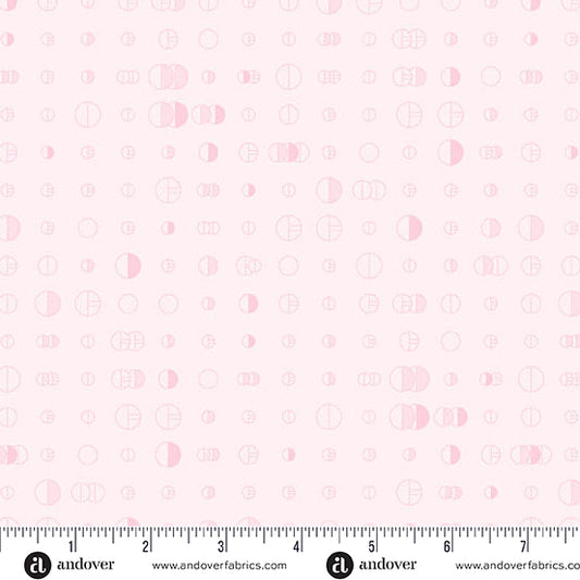 Color Camp Bloom Scout Lightest Strawberry by Alison Glass for Andover A-10423-E