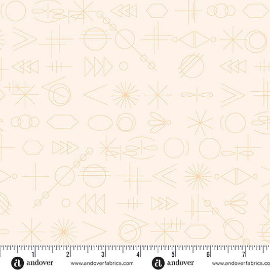 Color Camp Sun Lightest Maple by Alison Glass for Andover A-10430-L