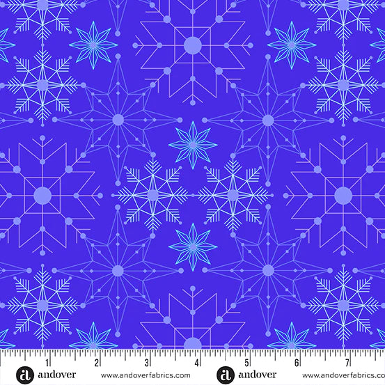 CHRISTMAS SALE: Century Prints - Deco Frost CS-1113-B Tempest Crystalize by Giucy Giuce