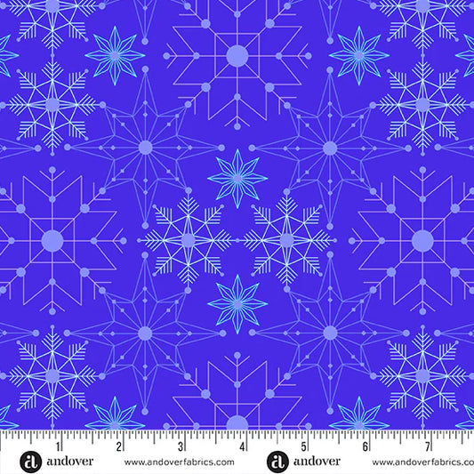 CHRISTMAS SALE: Century Prints - Deco Frost CS-1113-B Tempest Crystalize by Giucy Giuce