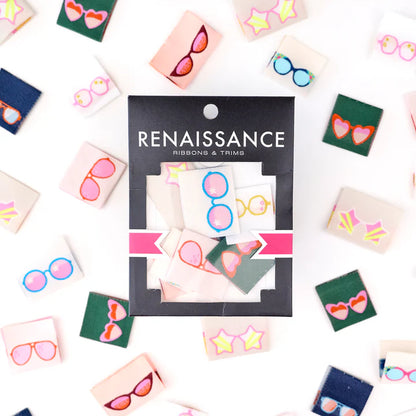 Renaissance Ribbon Labels Sunnies - Woven Label Pack