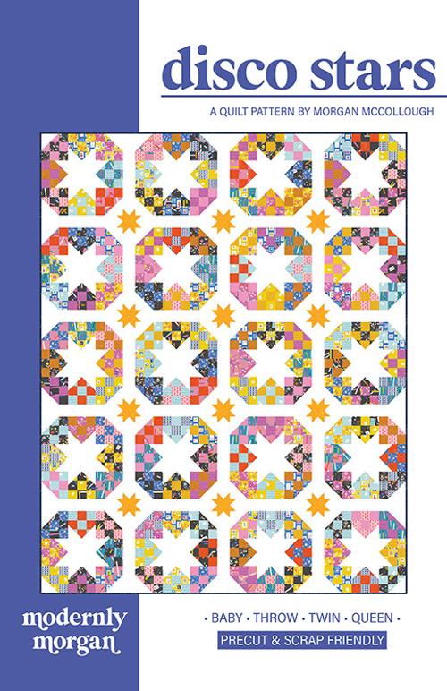 Disco Stars Paper Pattern by Modernly Morgan