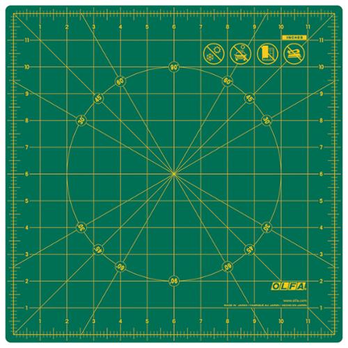 12" x 12" Spinning Olfa Cutting Mat