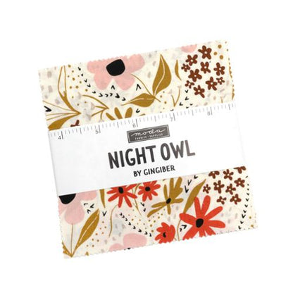 Night Owl Charm Pack by Gingiber for Moda