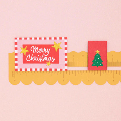Christmas Holiday Sew In Labels by Sarah Hearts