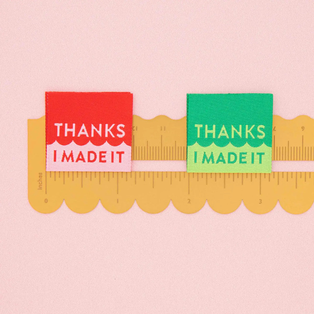 Thanks I Made it Holiday - Sew In Labels by Sarah Hearts