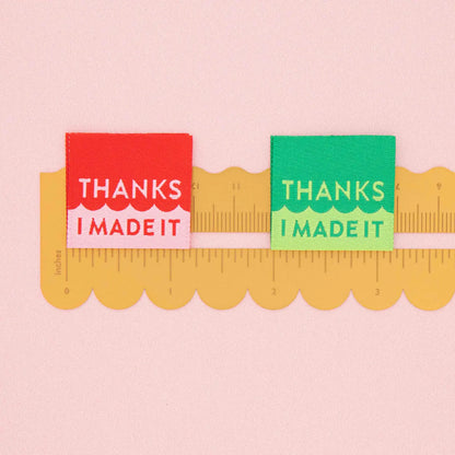 Thanks I Made it Holiday - Sew In Labels by Sarah Hearts