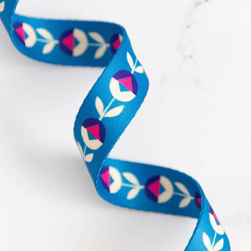 1" Flower Chain Webbing SSCWEB 26 by Stitch Supply Co