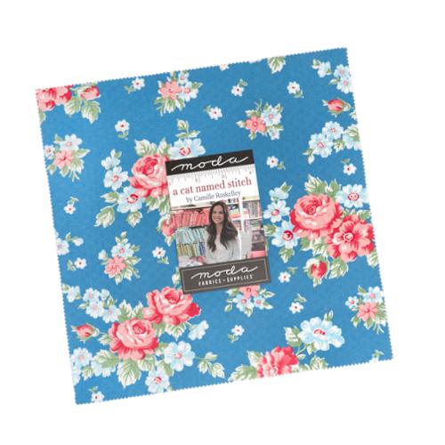 Cat Named Stitch Layer Cake® 55340LC Precut by Camille Roskelley for Moda