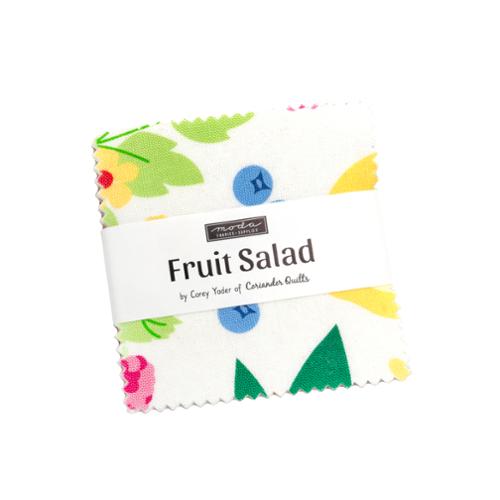 Fruit Salad Mini Charm 29240MC Precut by Corey Yoder for Moda