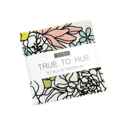 True To Hue Mini Charm 11560MC Precut by Alli K Design for Moda
