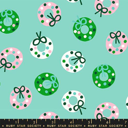 Tinsel Wreath Quilt Kit