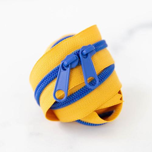 30" Zipper Mustard SSCZ11 by Stitch Supply