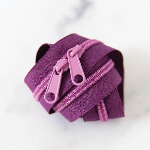 30" Zipper Plum SSCZ29 by Stitch Supply