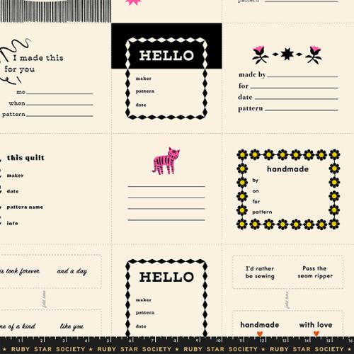 PREORDER: 1 800 Calico Black RS4165 14 by Alexia Abegg for Ruby Star Society