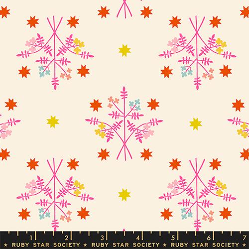 PREORDER: 1 800 Calico Neon Pink RS4171 12 by Alexia Abegg for Ruby Star Society