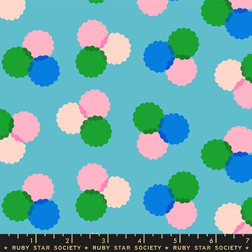 PREORDER: Sparkle Mart Dark Turquoise RS0122 13 by Melody Miller for Ruby Star Society