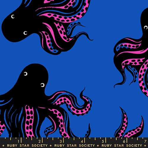 PREORDER: Ink Shop Canvas Blue Ribbon RS2142 19L by Sarah Watts for Ruby Star Society