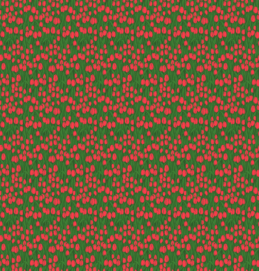 Clean Cut Audience Red for Anna Maria Textiles AMT181-78C