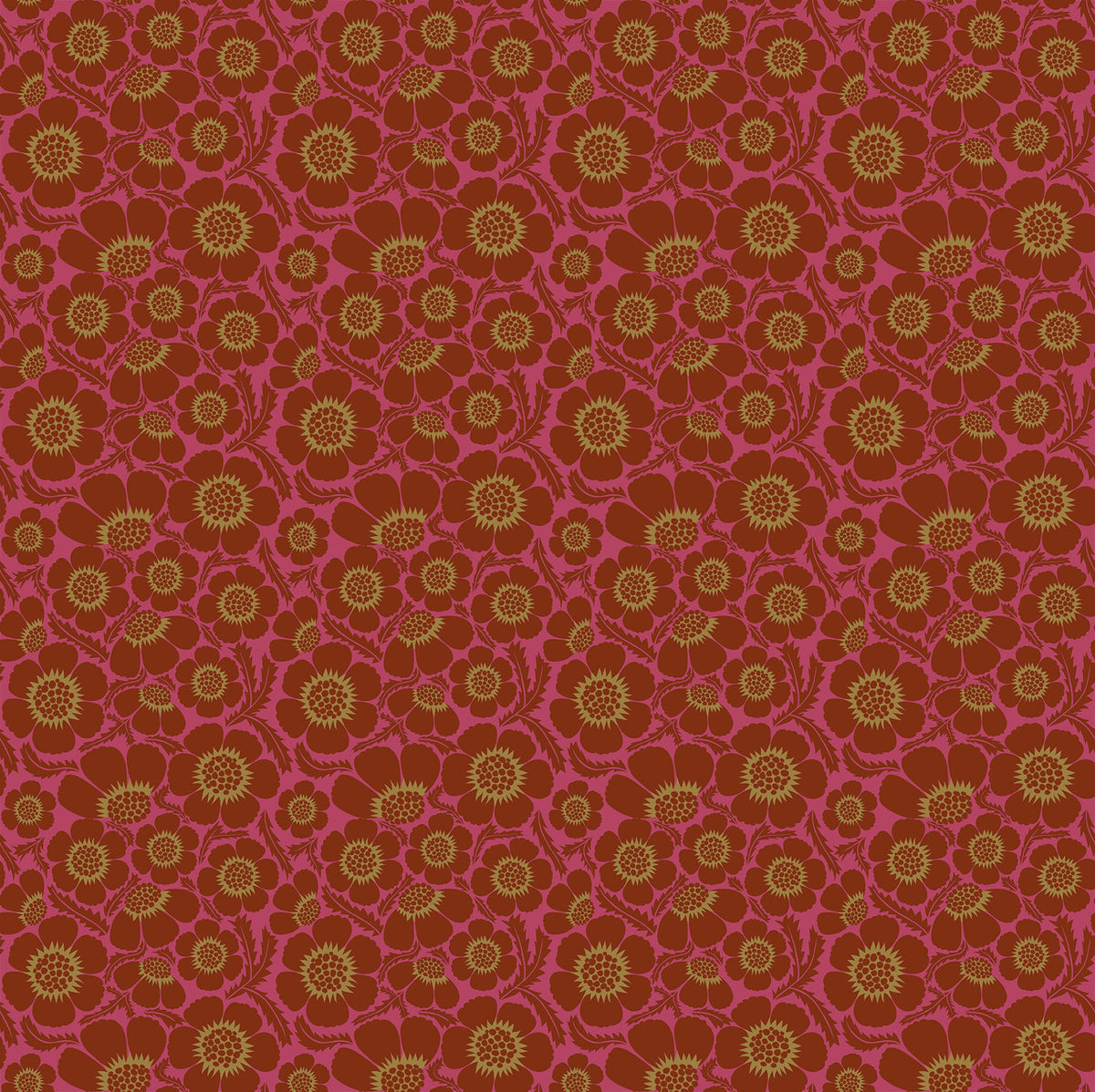Clean Cut Prickly Rum for Anna Maria Textiles AMT185-38V